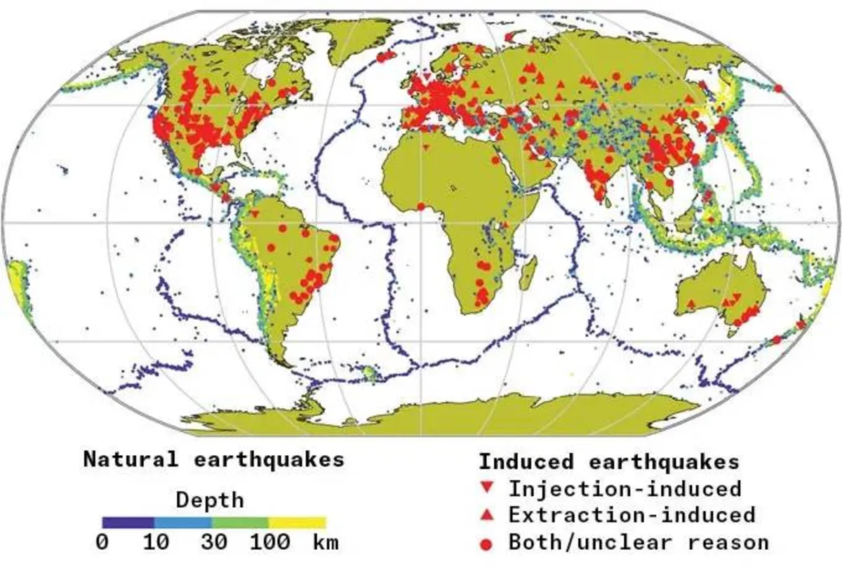 فعالیت‌های انسان چگونه گسل‌های خفته را بیدار می‌کند؟
